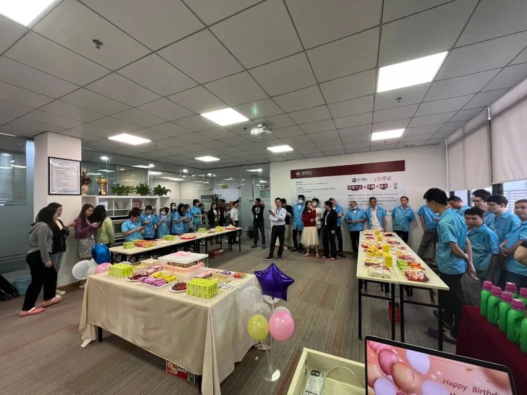 展豐科技2023年第一季度員工生日會